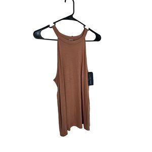 Melrose and Market Tan Tank NWT Size Medium